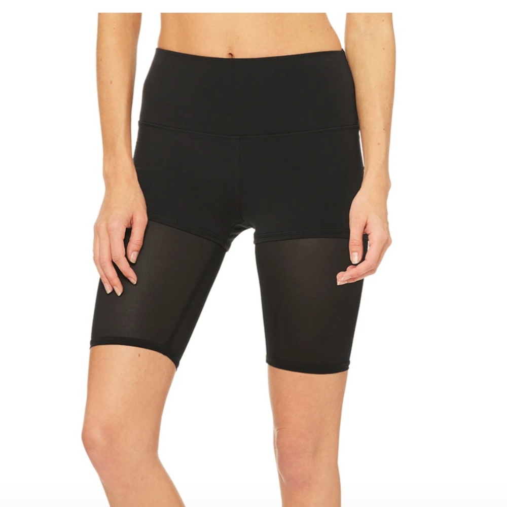 ALO Mesh Biker Shorts